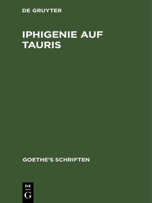 cover image of Iphigenie auf Tauris